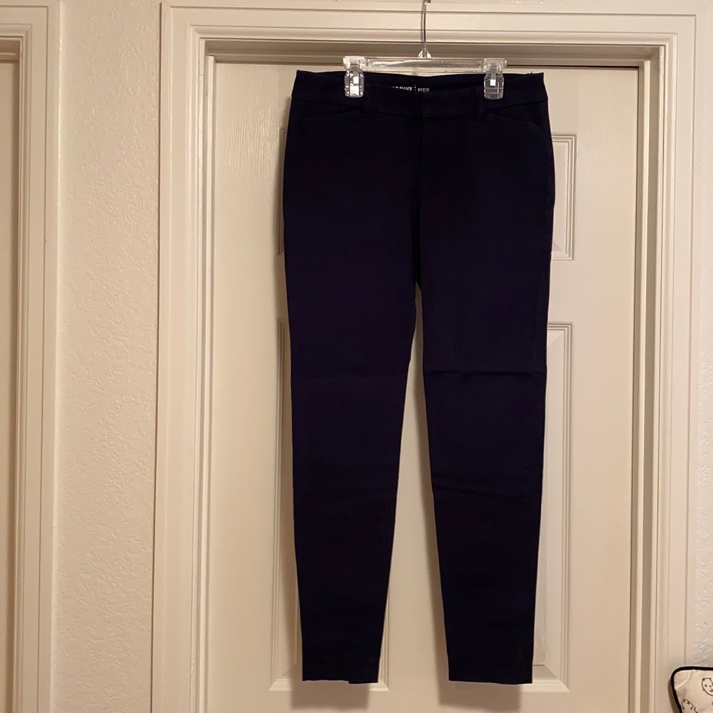 mid rise work casual pants
